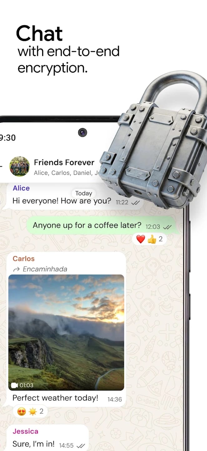 PhizChat app screen