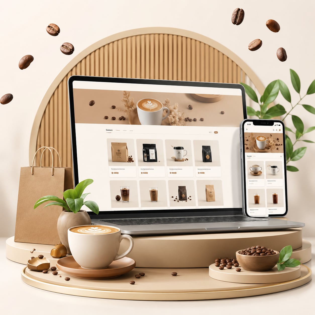 Portada del caso de estudio de Arabica Coffee Iraq