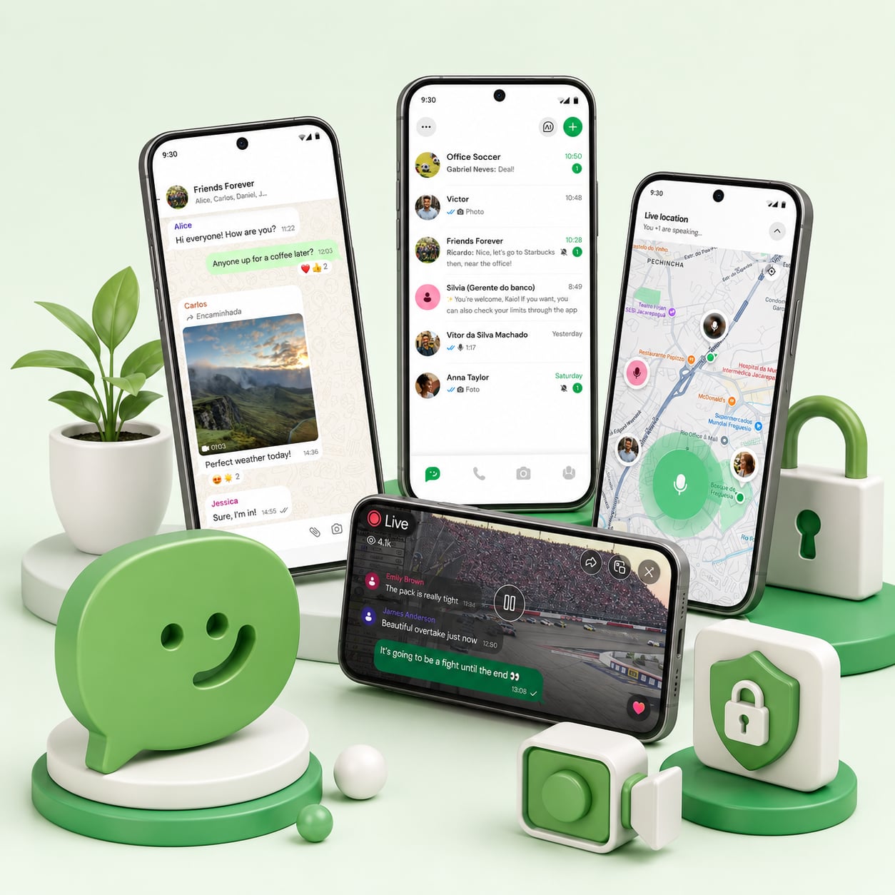Aplicación móvil PhizChat